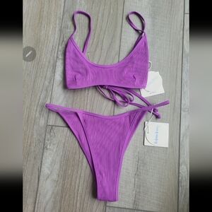 Kulani Kinis Purple Bikini Set